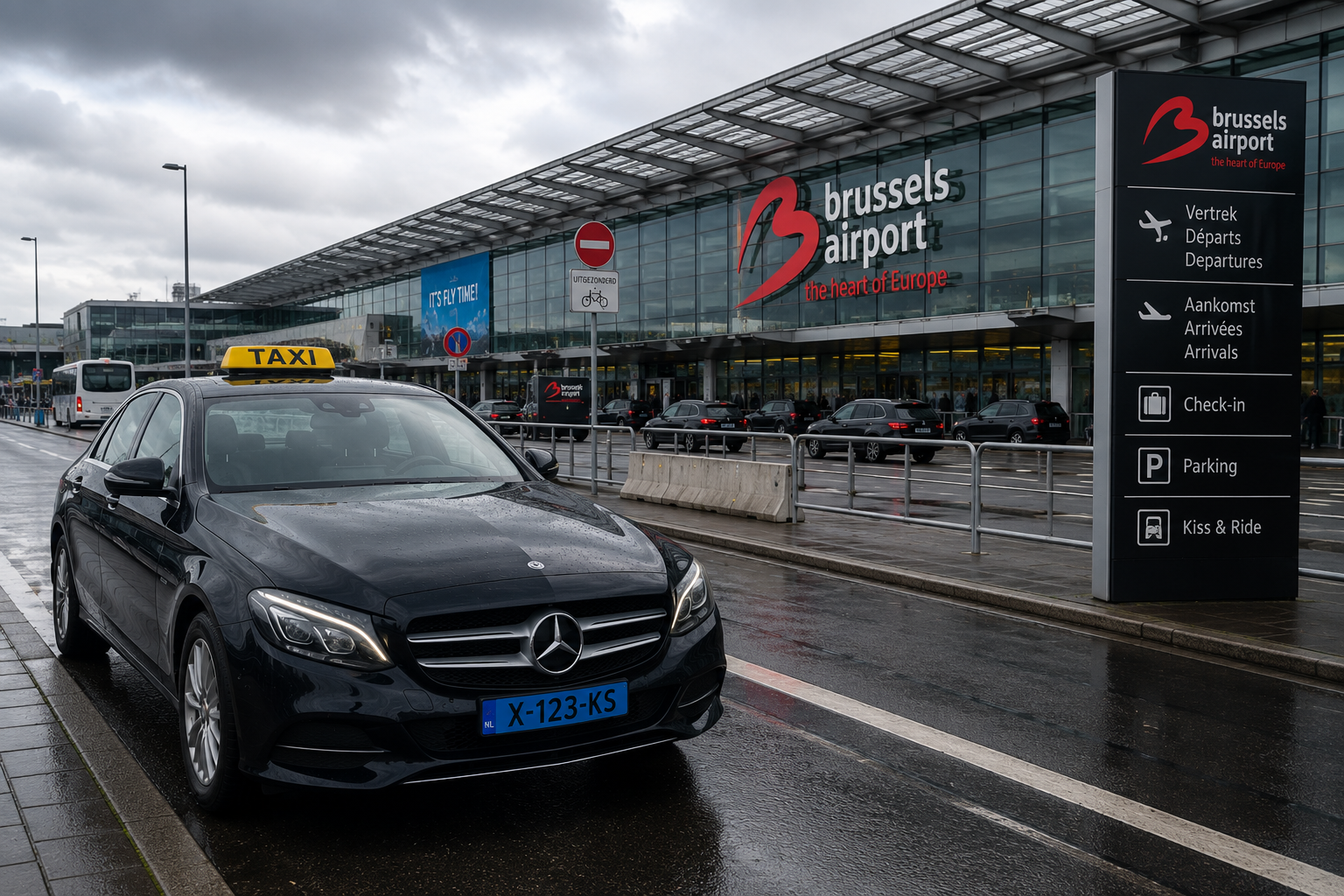 Taxi van Eindhoven naar Brussels Airport Zaventem